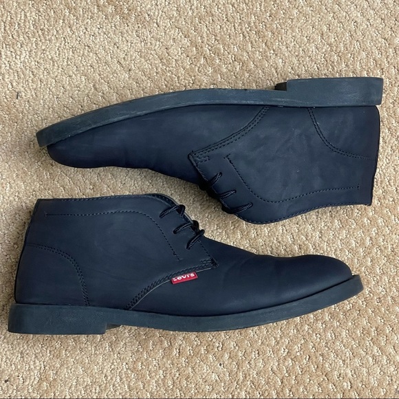 Levi's Navy Blue Sonoma Chukka Ankle Boot Men's 9 - Picture 7 of 10